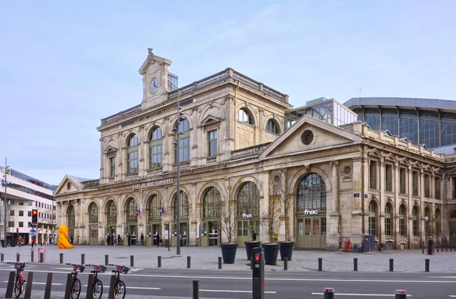 Lille Gares Studio Avec Parking Securise Bagian luar foto