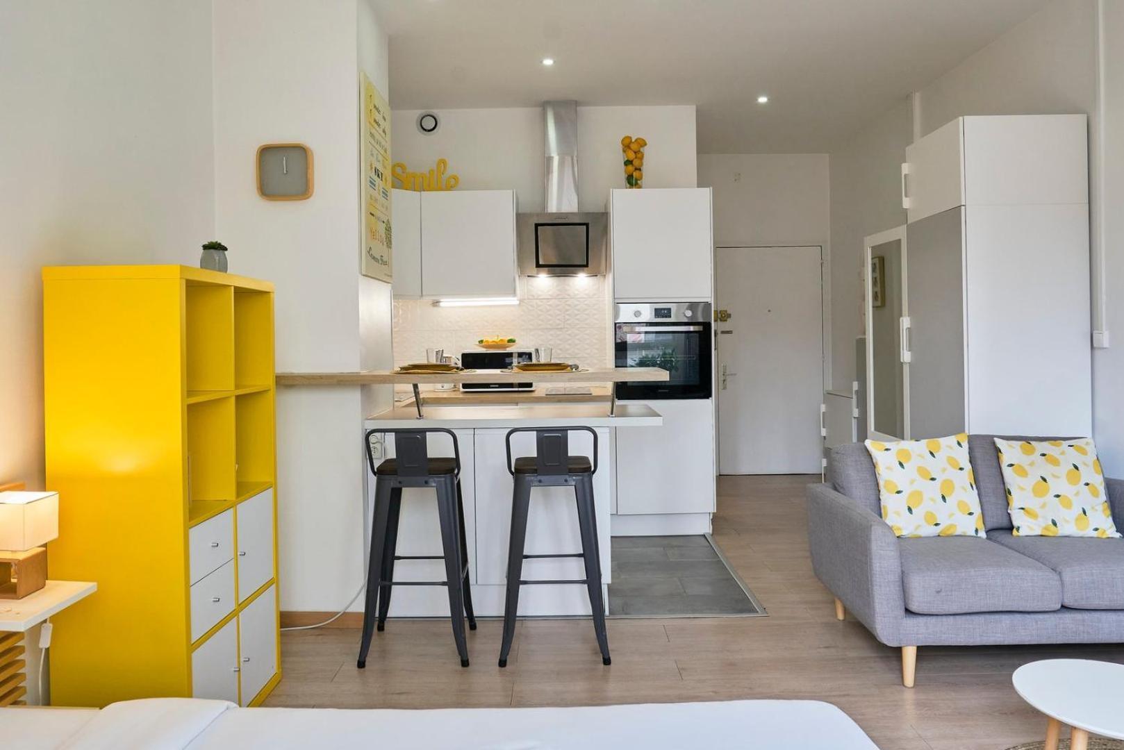 Lille Gares Studio Avec Parking Securise Bagian luar foto